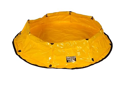 UltraTech 8102 Economy Polyethylene Ultra-Pop Up Pool, 100 Gallon Capacity, 12" Height