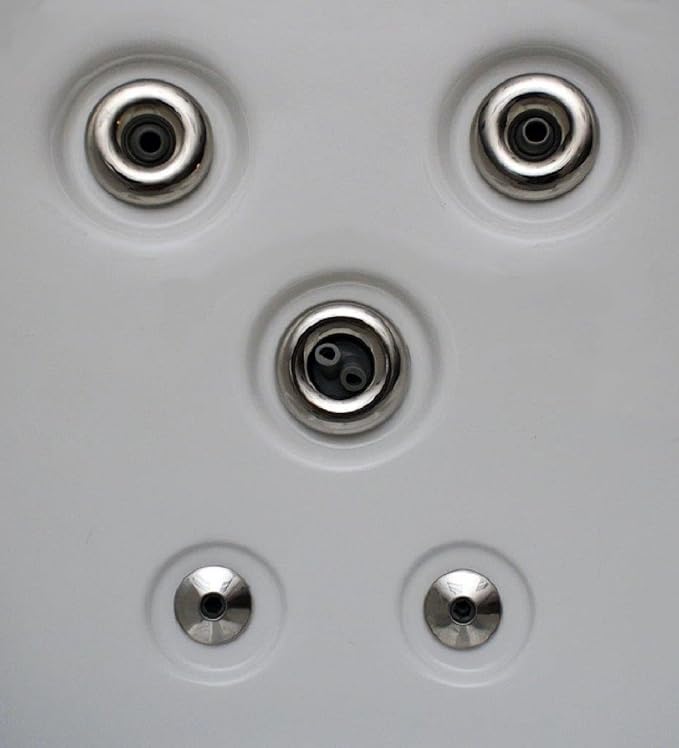 5-person Hot Tub 51-jet Spa with Ozone System - 80"x80"x34"