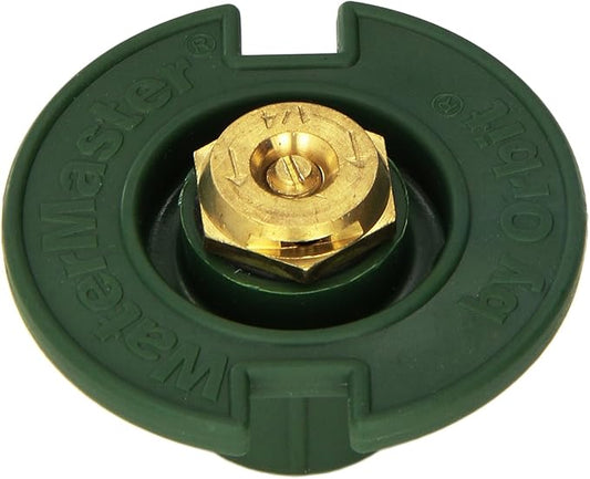Orbit 54026 Plastic Flush Head Sprinkler with Brass Quarter Pattern Spray Nozzle