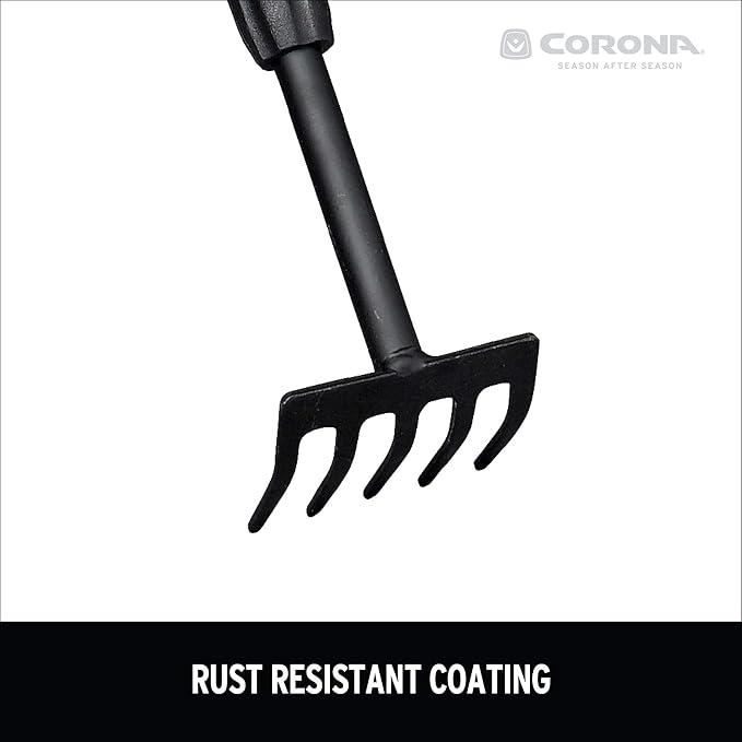 Corona GT 3070 Extendable Handle Cultivator, Red, 18"-32"