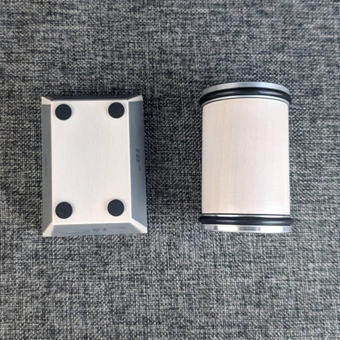 White Rolling Knife Sharpener, Rolling Sharpener Tool for Kitchen Knives - Knife Sharpener Kit Offers 15, 20, 18, & 22 Degree Sharpening