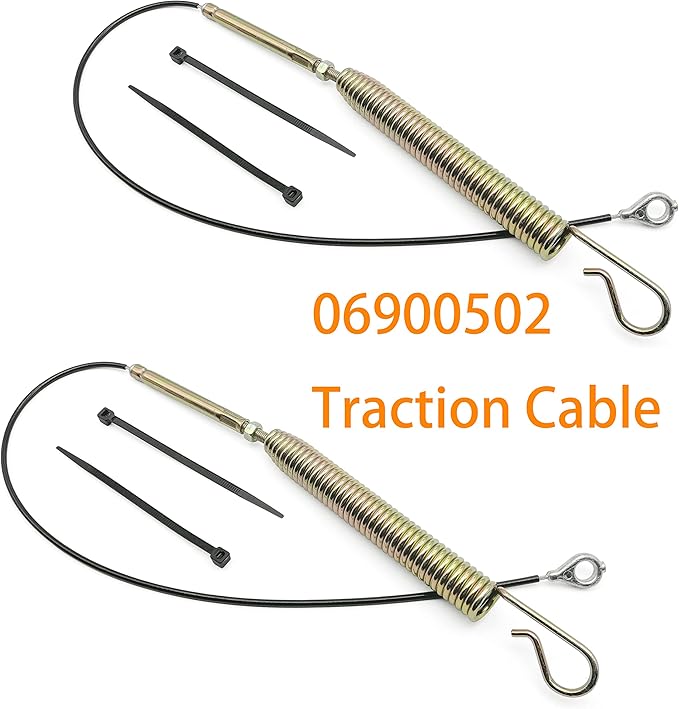 06900502 Auger & Upper Traction Cable 2 Pack Fits Ariens 921024 921030 921038 921032 921037 921013 921017 921018 921022 Snowblower