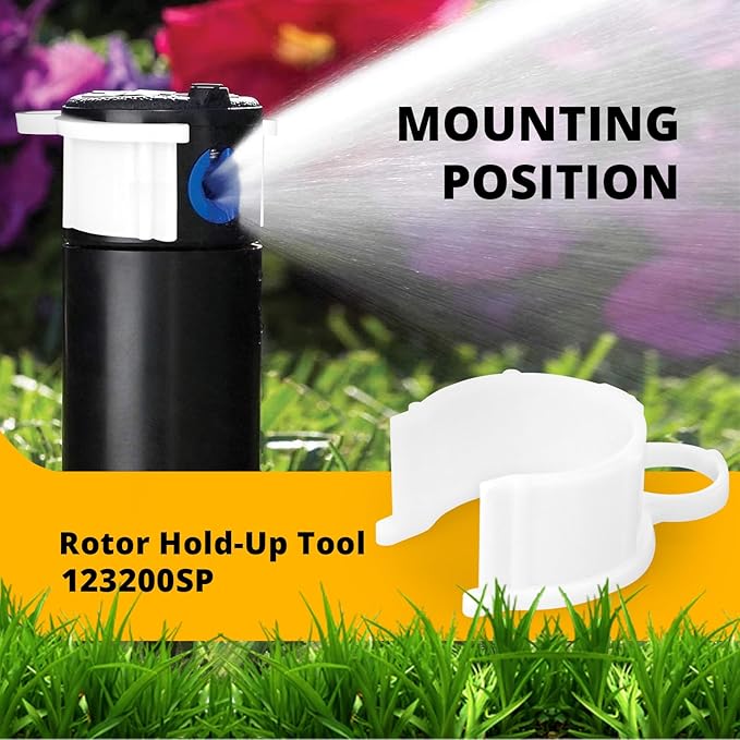 2 Pack 123200SP Nozzle Insertion Collar Replacement for Hunter, Rotor Hold-Up Tool