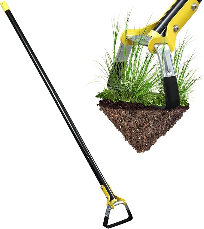Garden Hoe Tool,42 inch Weeding Tools for Garden,Handheld Weeding Rake Planting Vegetables Farm,Sharp Durable Gardening Gifts for Hoe Garden Tool Traditional Steel Quenching Forging Process