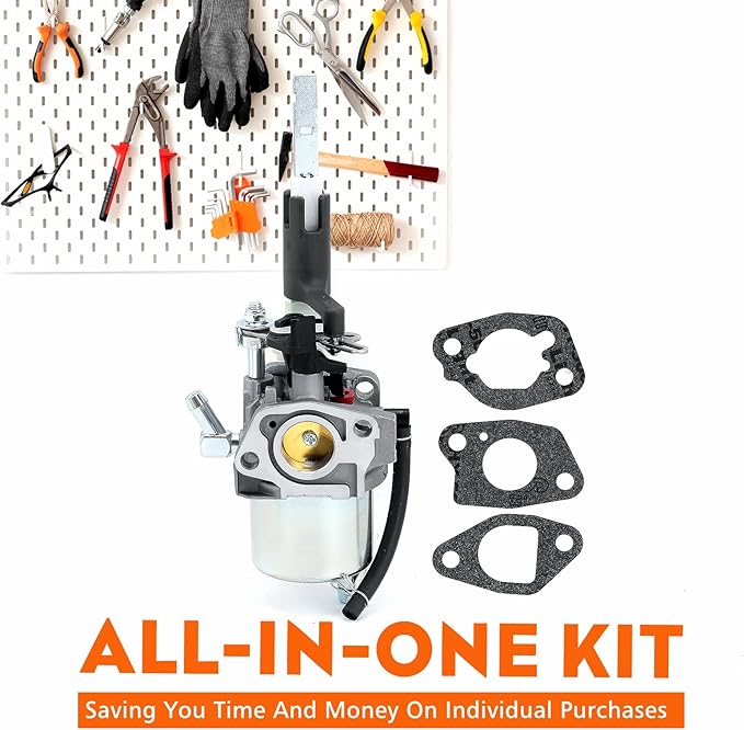 Hipa 20001171 Carburetor for Arien 921024 921030 254CC Snow Blower Snow Thrower Model Replace Husqvara 587154101 Carb with Gasket