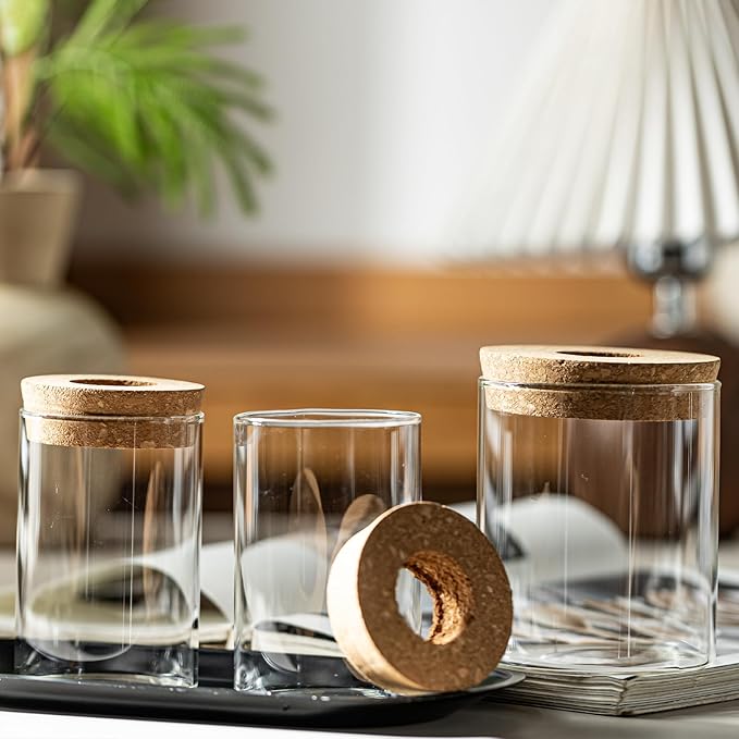 Glass Propagation Stations for Plants -Desktop Flower Vases,Propagation Flower Vases Set – 2 Sizes Planter Propagated Jars,for Plant Cuttings,for Living Room, Bedroom Decoration,Home,Office Decor(12)