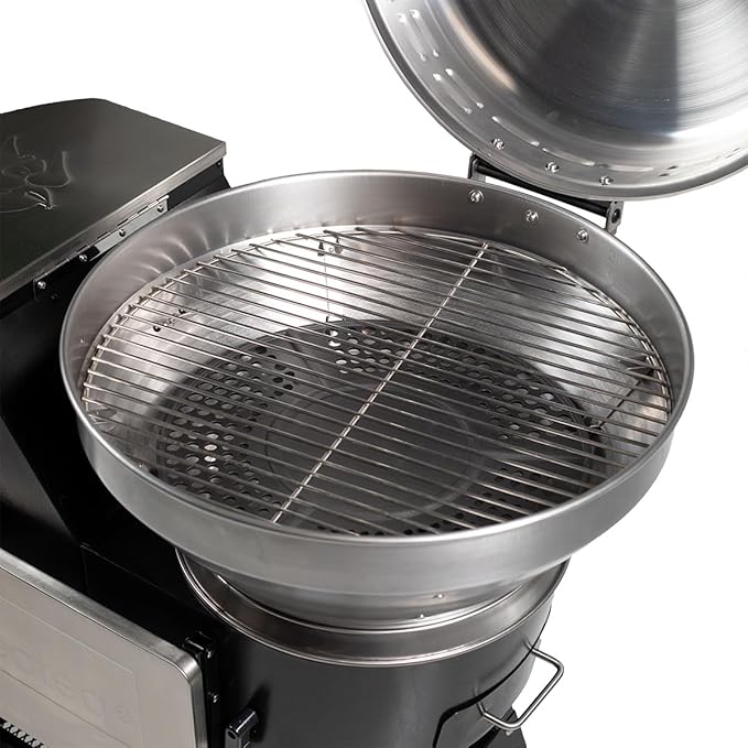 recteq Pellet Grill RT-B380X Bullseye Deluxe + Grilling Basics Bundle, WiFi Enabled Electric Pellet Smoker Grill, Wood Pellets, BBQ Outdoor, Smoke, Sear, and More
