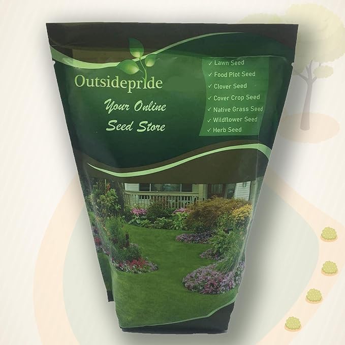 Outsidepride 1/4 lb. Perennial Blue Flax Flower Seeds for Planting