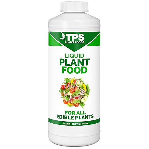 TPS NUTRIENTS Liquid Plant Food for use in AeroGarden, IDOO and Hydroponic Growing Systems, Liquid Fertilizer, 32 oz (1 Quart)