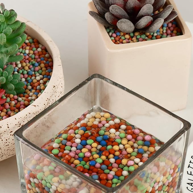 4lb LECA Clay Pebbles 4-5MM- Brown Clay Balls for Plants, Leca Balls for Plants, Horticultural Grade for Soil Hydroponics Aquaponics