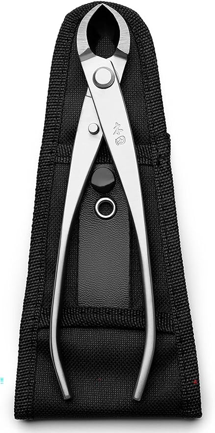 180MM Bonsai Round Edge Cutter Professional Grade Branch Cutter Alloy Steel Bonsai Tools Equip With Tool Bag (MTS-13)
