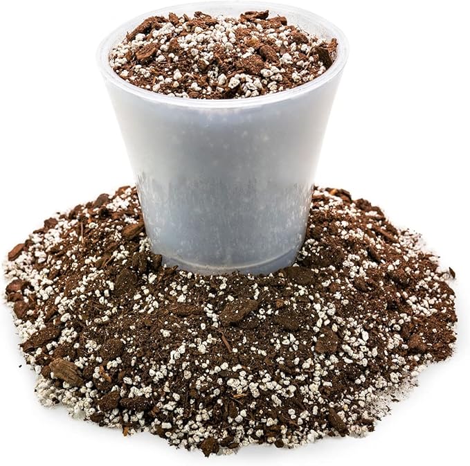Soil Mixture for Indoor Herb Planters - Specially Blended Soil Mixture for Planting and Growing Indoor Kitchen Herbs Indoors, Indoor Herb Garden, Herb Growing Soil Mixture - 4 Quart Bag