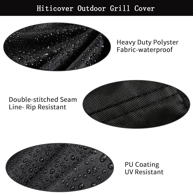 Grill Cover for Charbroil Medallion Series Vista 4 Burner Outdoor Kitchen Griddle, Waterproof Outdoor BBQ Grill Cover - 70 x 23 x 39 Inch