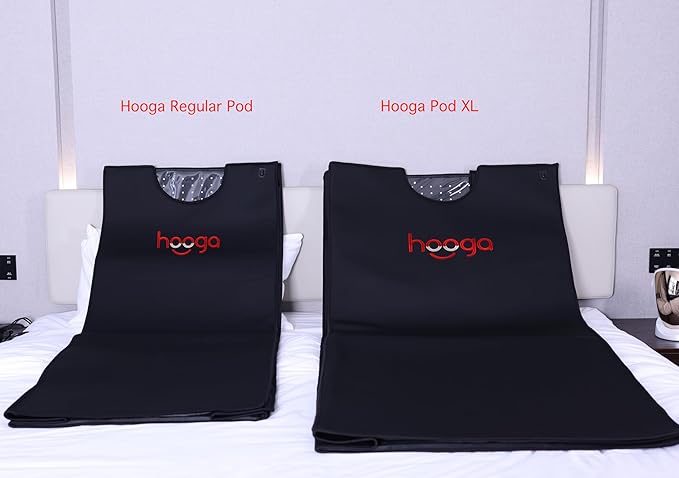 hooga Red Light Therapy Blanket, Full Body Near-Infrared Triple Chip LED Pod with Timer & Pulse Functionality, 2680 LEDs for Pain Relief, Energy Boost, Sleep Improvement, Muscle Recovery & Wellness