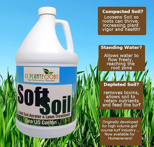 SOFTSOIL Liquid Soil Aerator & Lawn Treatment (5 Gallon)