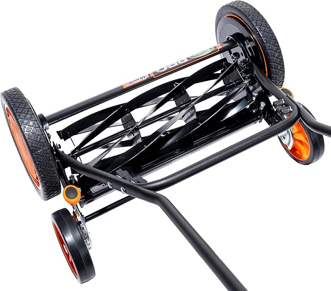 Scotts 18-Inch 7-Blade Push Manual Reel Lawn Mower
