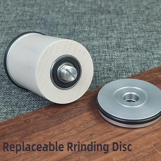 White Rolling Knife Sharpener, Professional Rolling Knife Sharpener Kit with 5 Magnetic Angle Offer 12/15/18/20/22° for Kitchen Knives (SET-A)