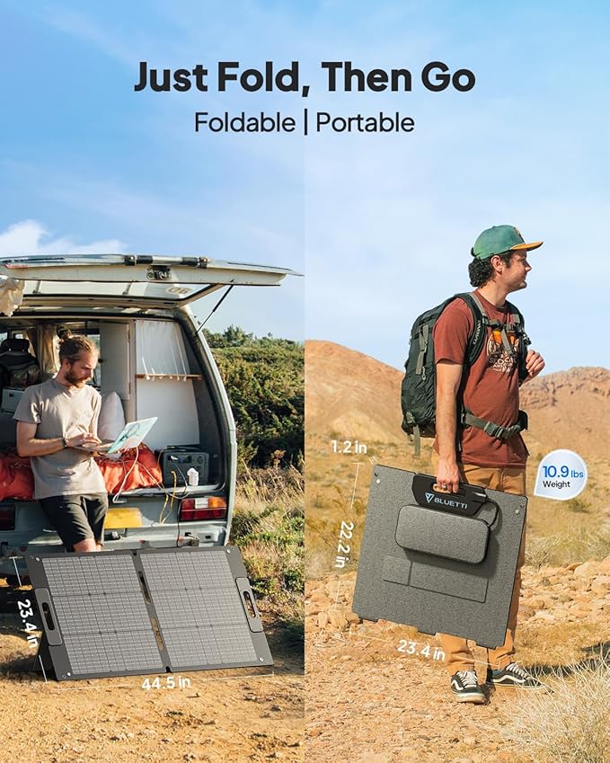 BLUETTI Solar Generator Elite 200 V2 with 2 100W Solar Panels Included, Portable Power Station 2073.6Wh w/ 4 2600W AC Outlets, 17-Year Lifespan LFP Emergency Power for Home Backup, Outages, Camping