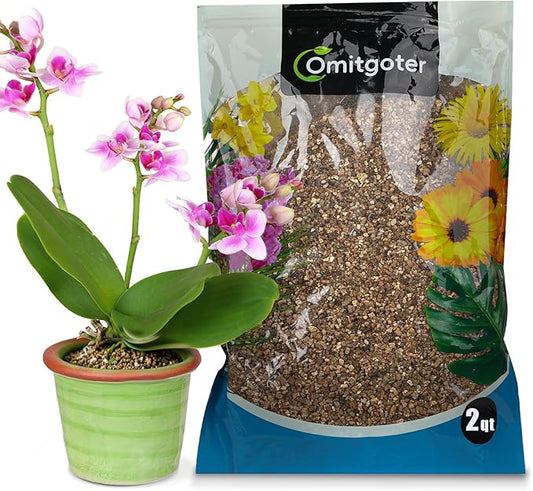 Vermiculite for Gardening 2qt, Horticultural Sand Perfect for Seed Starter or Propagation by Cutting, Soil Addictive for Aeration and Moisture Retention