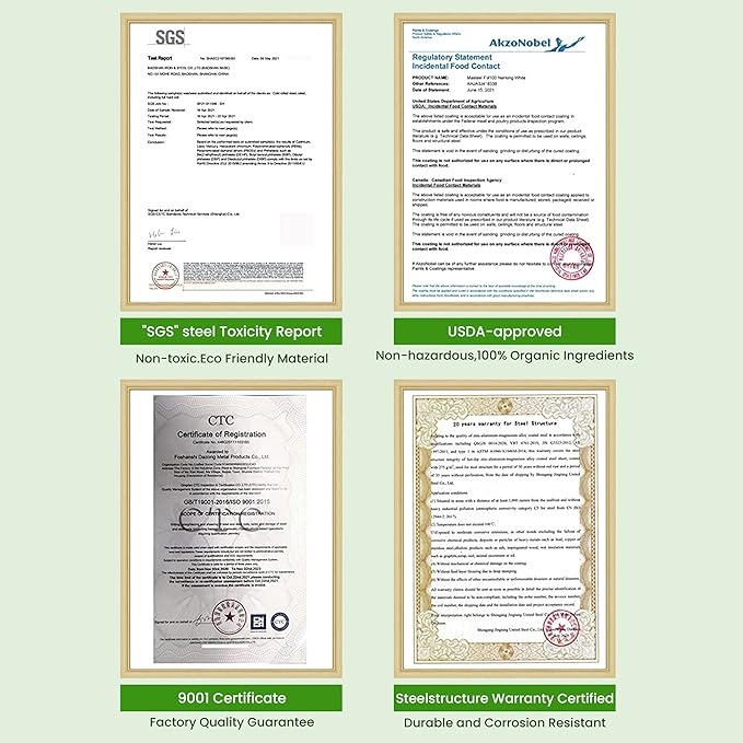 Oval Raised Garden Bed for Outdoors - 6.5X2X1.4 FT Galvanized Planter Raised Beds, Metal Planter Box for Vegetables,Flowers, Herbs, and Succulents(Deep Gery)