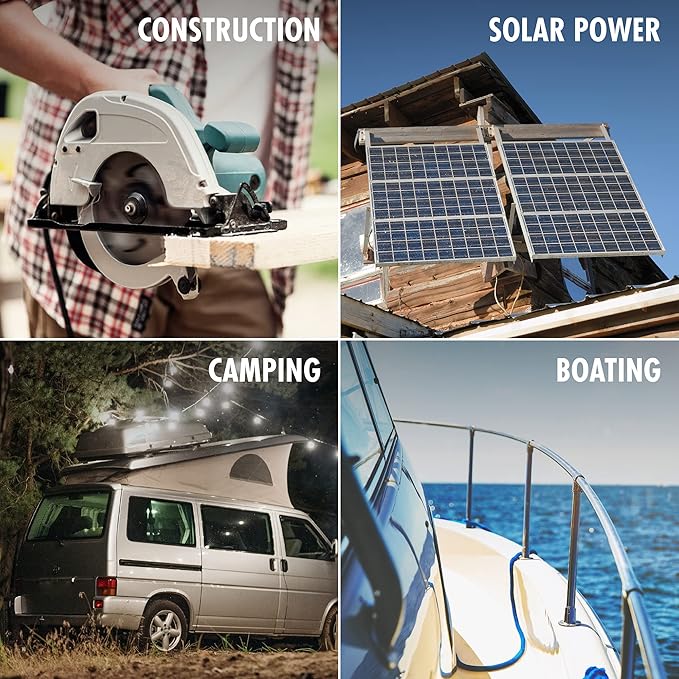 Wagan EL3742 3000 Watt Power Inverter with Remote Control 6000 Watt Surge Peak Power converter for Home RV Camping Van Life Off Grid