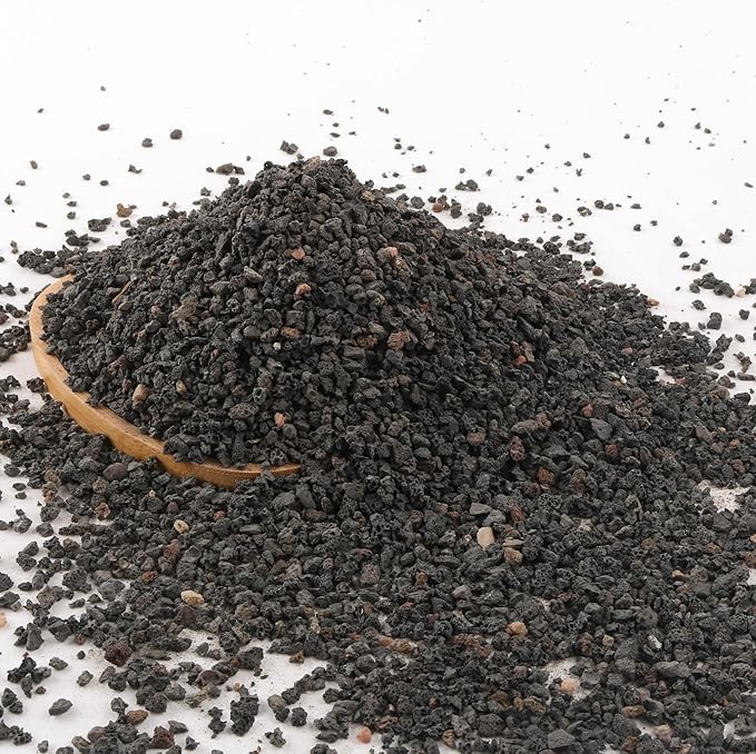 10 LB Black Lava Rocks for Plant Decorative Landscaping for Cacti Succulents Plants, Bonsai, and Terrarium Plants,…