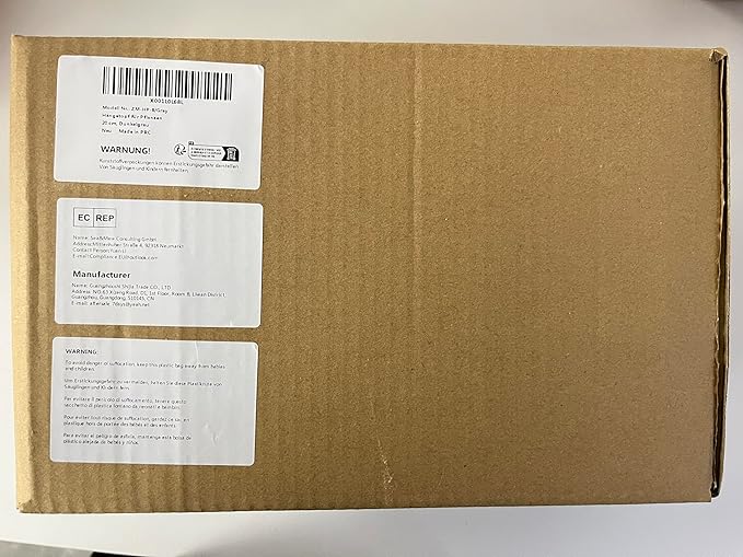 ZMTECH Hanging Planters for Indoor Plants Set of 2 Self Watering Hanging Pots Hanging Baskets Hanging Flower Pots for Outdoor Hanging Plants(8 Inch, Gray)