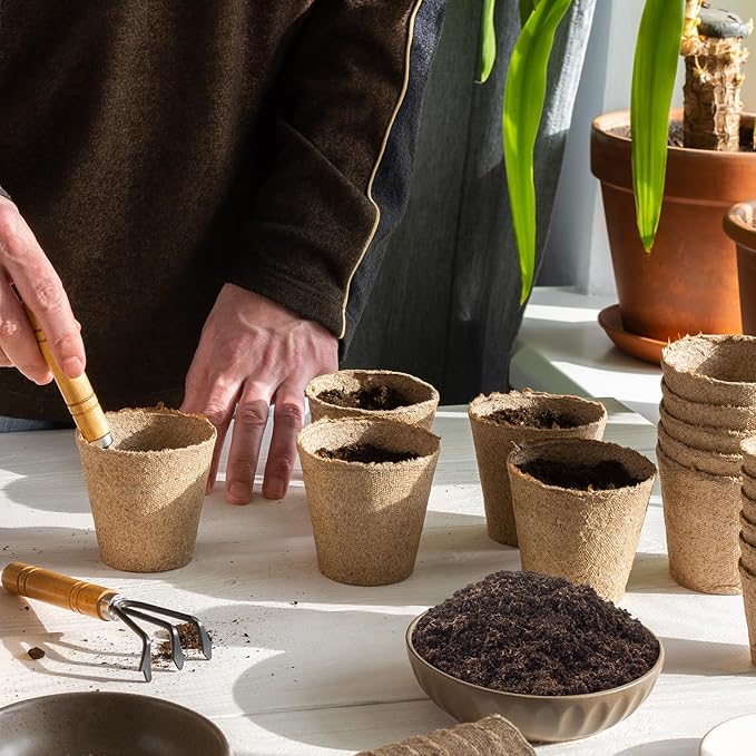 Peat Moss for Plants 1qt, Loam Sphagnum Moss Soil for Gardening, Organic Garden Growing Soil Amendment and Media for Flowers, Vegetables, Herbs, Orchid, Indoor Houseplant