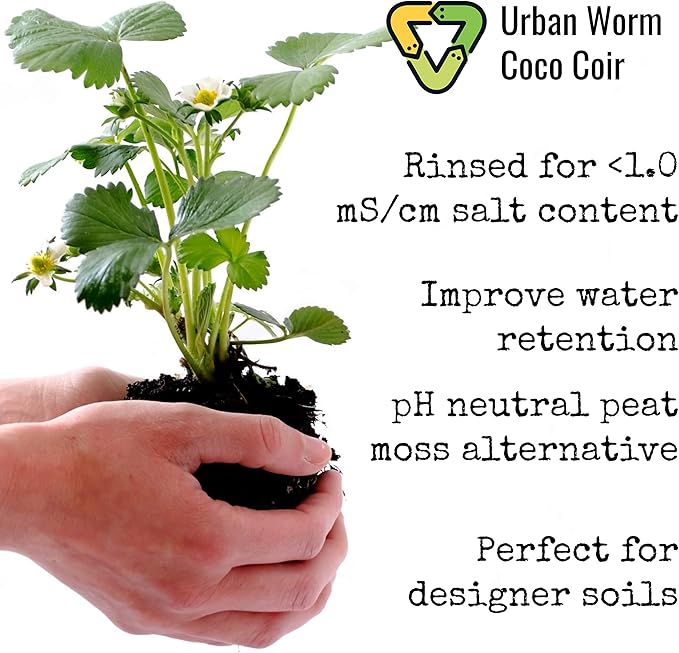 Urban Worm Coco Coir Soil Amendment and Bedding (2)