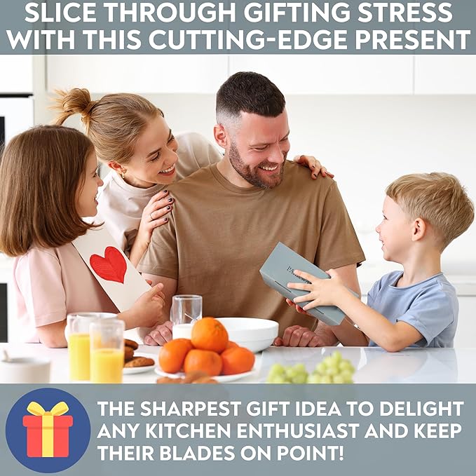 Replacement Whetstone Plates Set – Includes 3 Plates: #400, #800, and #1000 Grit for Precision Sharpening & Honing - Compatible Only with Parkway Home Adjustable Rolling Knife Sharpener