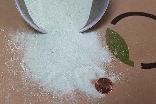Greenway Biotech Ferrous Sulfate Heptahydrate Fertilizer Includes 20% Iron (Fe) 12% Sulfur & 100% Water Soluble Powder- Organic Lawn Fertilizer for Vegetables and Plant Growth (25 Pounds)