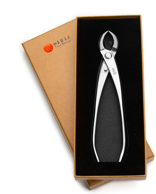 205MM Bonsai Round Edge Cutter Professional Grade Branch Cutter Alloy Steel Bonsai Tools Equip With Tool Bag (MTS-12)