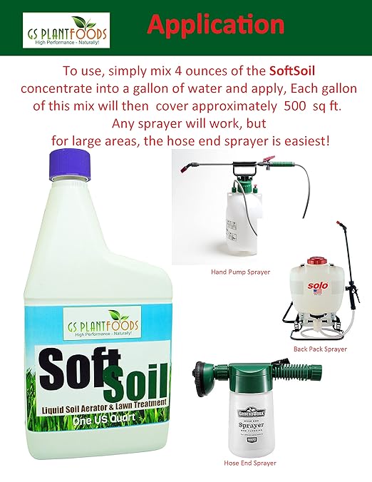 SOFTSOIL Liquid Soil Aerator & Lawn Treatment (5 Gallon)