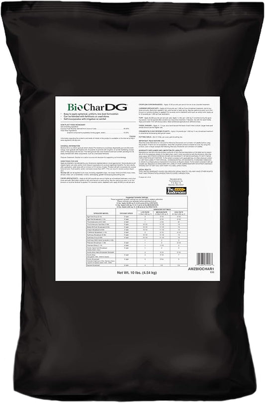 The Andersons BioChar DG Organic Soil Amendment - Covers up to 15,000 sq ft (30 lb)