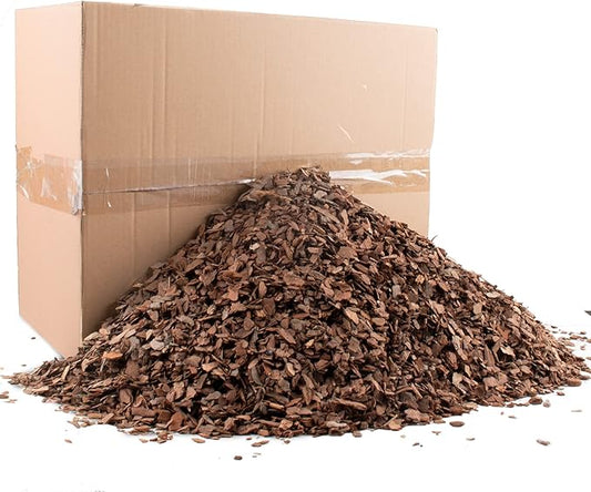 29qt Organic Orchid Potting Bark -Natural Orchid Mulch for Potted Plants, Root Development of Orchid Plants and Garden Soil Amendment Mix…