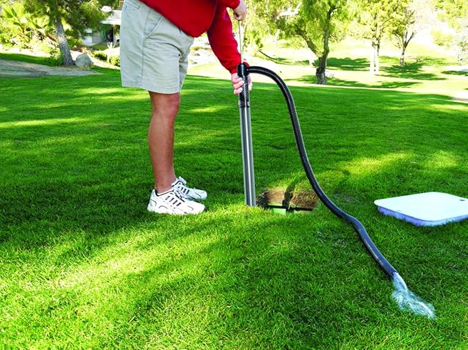 Underhill Big Gulp Pro Siphon Suction Water Pump 36 Inch Length with 72 Inch Outlet Hose, For Fluid Transfer, Water Removal, A-G3672CK