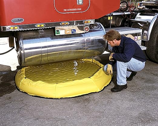 UltraTech 8153 Economy Polyethylene Ultra-Pop Up Pool, 150 Gallon Capacity, 12" Height, Yellow