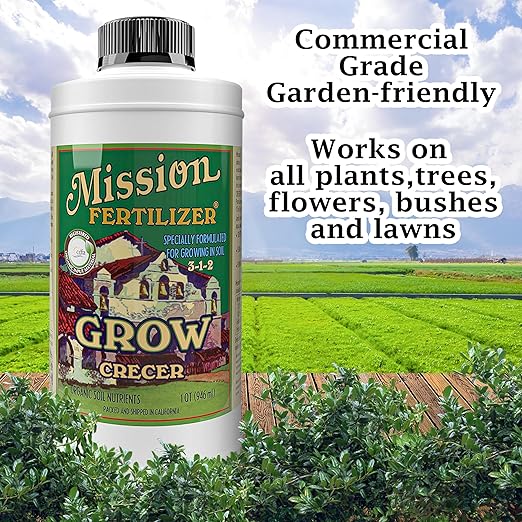Grow 3-1-2 Organic Liquid Fertilizer - (Organic Soil nutrients) … (Gallon)