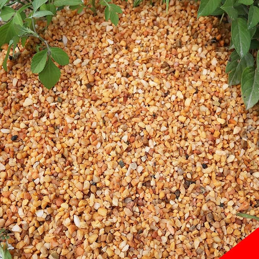 18LB Aquarium Gravel Mix Rocks for Succulent,Cactus Bonsai DIY, Gravel for Terrarium, Fairy Gardening, Top Dressing (6mm-8mm)