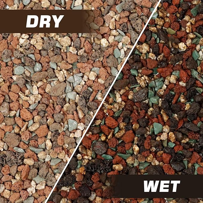 Mix Horticultural Lava Rock Pebbles-Decorative Landscaping Gritty Rocks,Pumice Potting Soil Amendment,Additive for Succulent,Cactus Bonsai,Vase Fillers,Terrarium,Fairy Gardening,Top Dressing.
