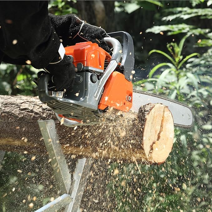 E & S 3 Pack 5 Inch Chainsaw Chain 0.30" Pitch .043" Gauge 28 Drive Links Semi-Chisel Chain Saw Chains for Husqvarna, Poulan, Craftsman, Greenworks and More Chainsaw Brands