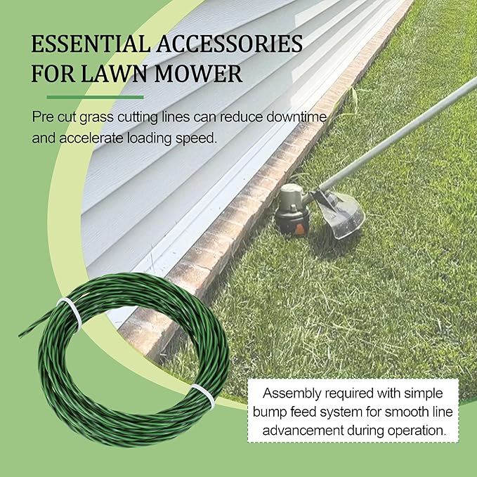 AH1531 Trimmer Head Replacement Ego String Trimmer 15-Inch(Anti-Clockwise) Models ST1534 ST1530 STA1500 MST1501 MHC1502 (AL2420PB String Trimmer Line (5 Pack))