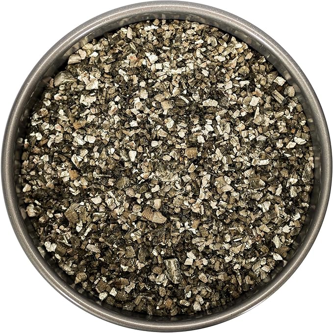 Premium Horticultural Organic Vermiculite by GARDENERA - Medium Grade - Natural Soil Additive for Potted Plants - Orchids - Hydroponics - Terrariums (8 Quart)