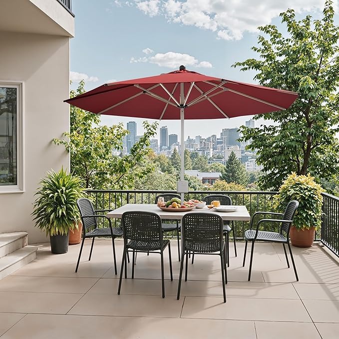 Patiowell Motorized Patio Umbrella