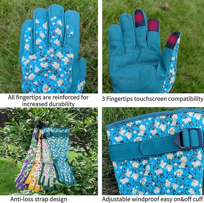 Gardening Gloves for Women and Men, Thorn Proof&Puncture Resistance Garden Gloves,Gauntlet Gloves,Gifts