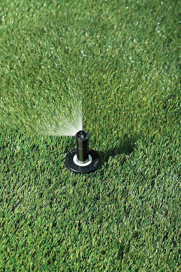 Rain Bird 15AP Adjustable Pattern Spray Nozzle, Adjustable 0° - 360° Pattern, 8' - 15' Spray Distance, Black (Pack of 2)