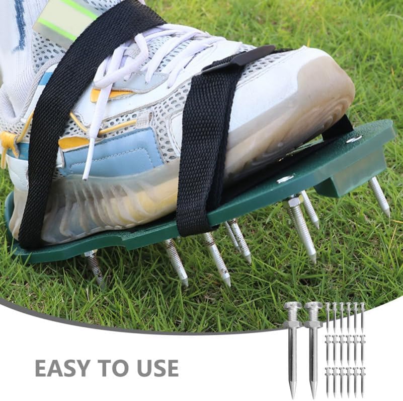 20pcs 3-Inch Soil Aerator Replacement Spikes - Aerator Tines for Lawn Aerator Shoes for Healthy Grass Growth and Aeration Needs