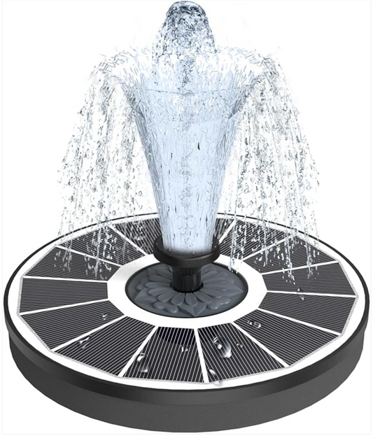 Enhance Your Garden: Yzert Solar Fountain with Upgraded High Efficiency Glass Solar Panel