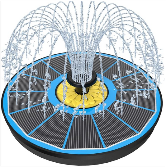 Create a Peaceful Oasis: The Solar Fountain for Bird Bath