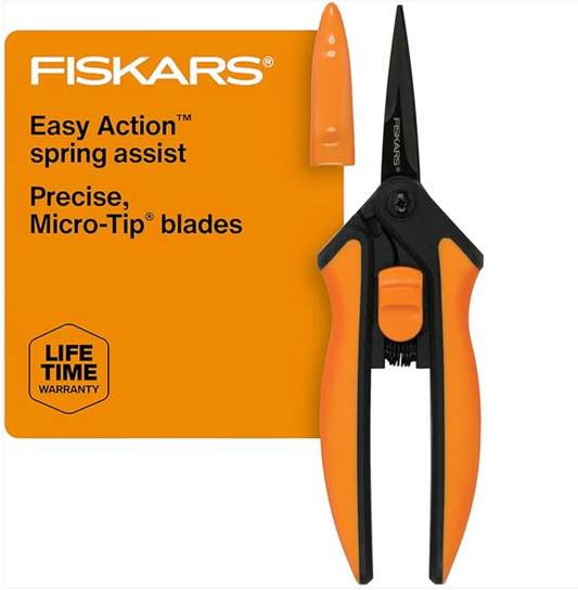 Precision in Your Palm: The Essential Fiskars Micro-Tip Rose Pruning Shears